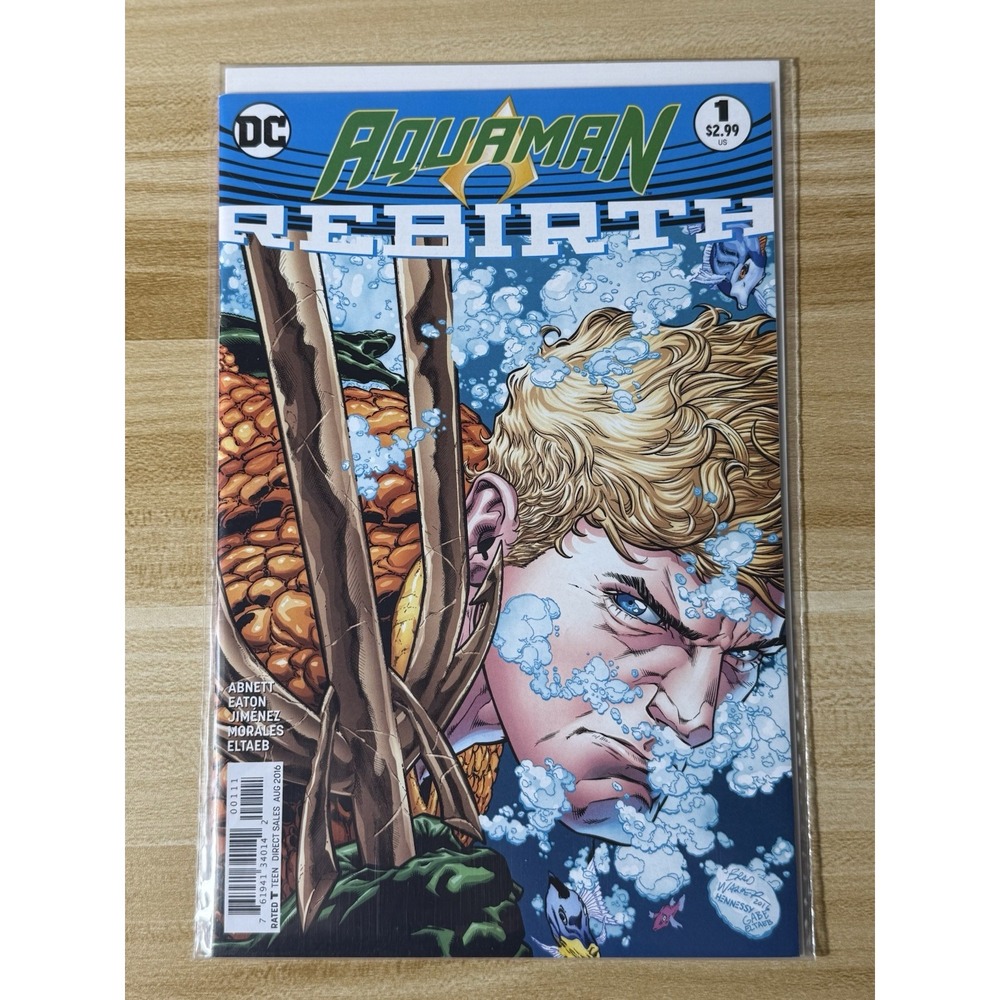 Aquaman Rebirth One-Shot #1 DC Comics‎ Brad Walker Variant